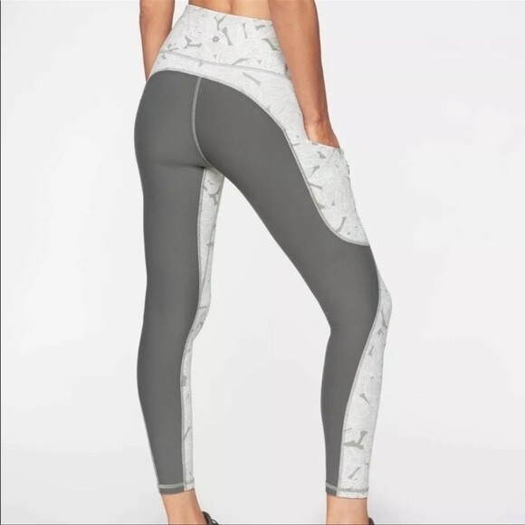 Athleta Palm All 7/8 Tight Legging Pant Gray Size Small - Picture 2 of 12